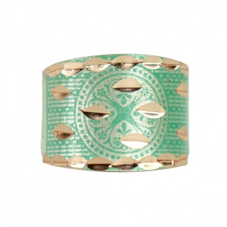 Bague Orientale Verte Kasra