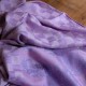 Châle pashmina mauve lilas Hayal, foulard oriental