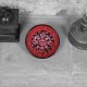 Bol rouge Tolga 15cm en céramique orientale turque avec motifs floraux