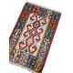 Petit tapis tribal marron décoration bureau C33 par KaravaneSerail