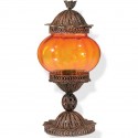 Lampe filigrane Shiri orange