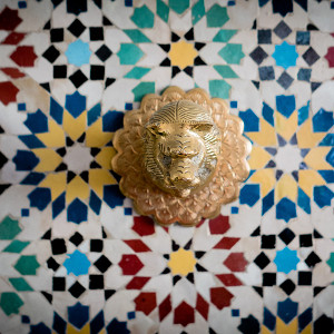 Décor marocain en mosaïque