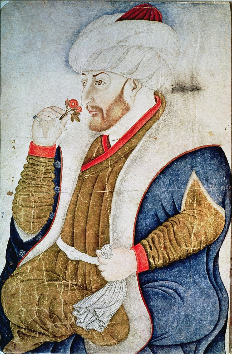 Le sultan Mehmet II et les fleurs